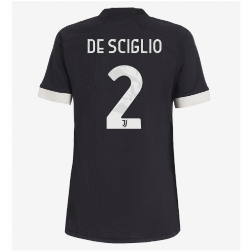 Fotbalové Dres Juventus Mattia De Sciglio #2 Dámské Alternativní 2023-24 Krátký Rukáv